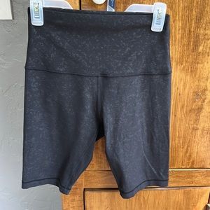 Lululemon Biker Shorts 8 Black